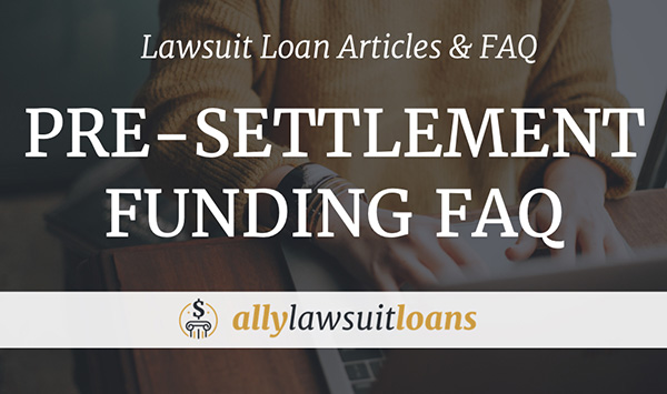 pre settlement financing
